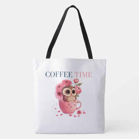 Tote Bag Coffee Time (Voorkant)