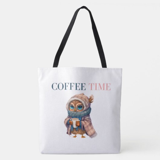 Tote Bag Coffee Time (Voorkant)