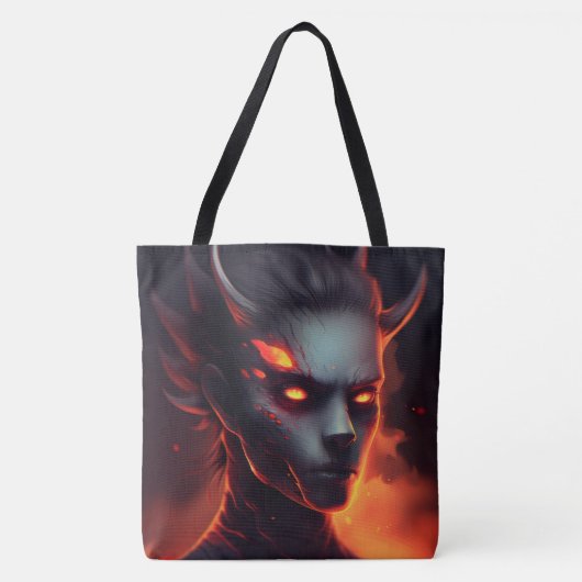 Tote Bag Dance of Flames (Voorkant)