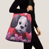 Tote Bag Dog with red cap (Dichtbij)