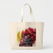 Tote Bag- Dont chase love Grote Tote Bag (Voorkant)