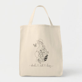 Tote Bag Doula mit Herz