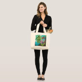 Tote Bag - Draken in het Bos (Voorkant (model))