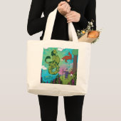 Tote Bag - Draken in het Bos (Voorkant (product))