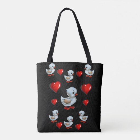 Tote bag eenden (Achterkant)