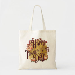 Tote Bag fijne Thanksgiving dag pompoen