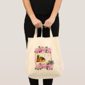Tote Bag Floral Fruit (Voorkant (product))