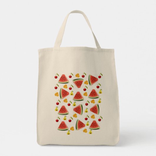 Tote Bag Fruit Watermelon (Achterkant)