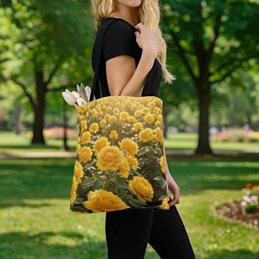Tote Bag Gele Rozen
