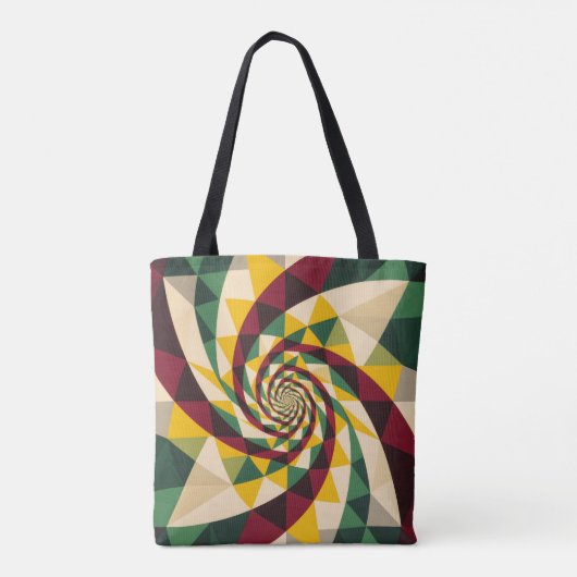 Tote bag-Geometric pattern Tote Bag (Achterkant)