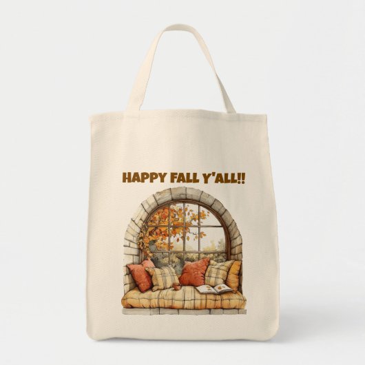 Tote Bag-Gewoon herfst tote bag (Voorkant)