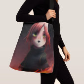 Tote Bag Girl with Fire (Dichtbij)