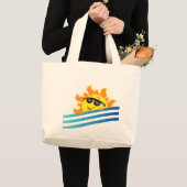 Tote Bag Glimlach Zon (Voorkant (product))