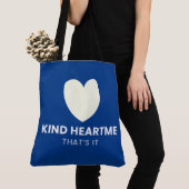 Tote Bag Goed hart Dat is alles. (Dichtbij)