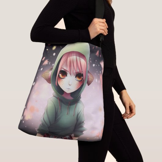 Tote Bag green cap (Dichtbij)