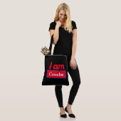 Tote Bag i am Canadian (Op model)
