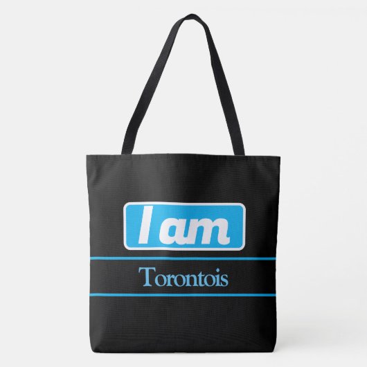 Tote Bag i am Torontois( (Voorkant)