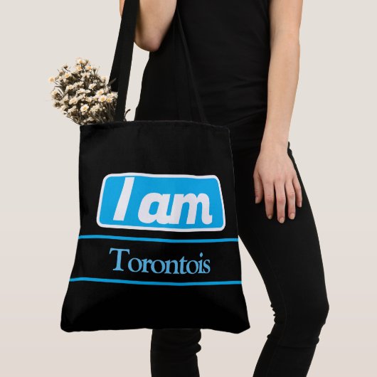 Tote Bag i am Torontois( (Dichtbij)