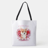 Tote Bag I Love you (Voorkant)
