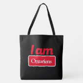 Tote Bag ik ben ontariens (Voorkant)