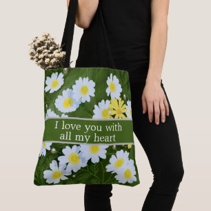 Tote Bag Ik hou van je met heel mijn hart