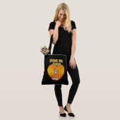 Tote Bag Ik hou van mijn hond (Op model)