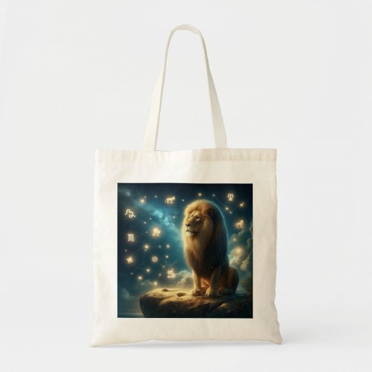 Tote bag imagen signo Leo (Voorkant)