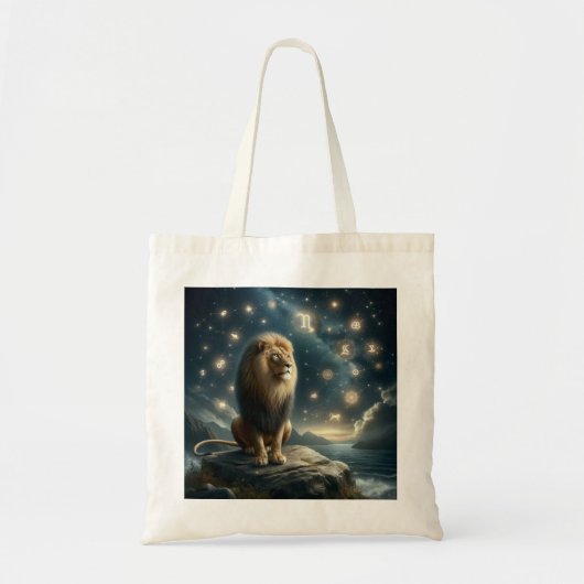 Tote bag imagen signo Leo (Voorkant)