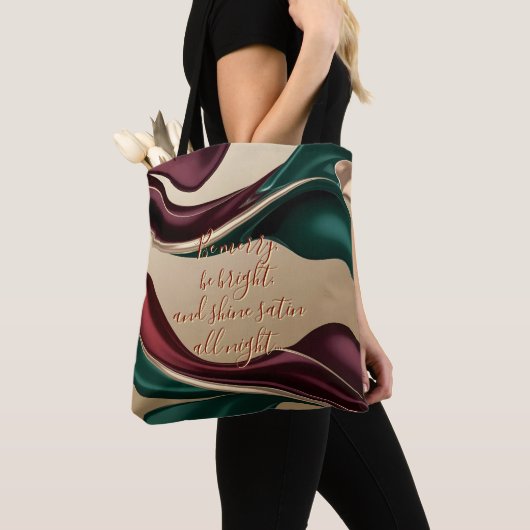 Tote bag in stylish abstract graphic (Dichtbij)