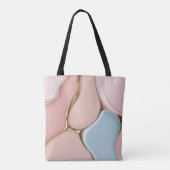 Tote bag in stylish abstract graphic (Achterkant)