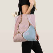 Tote bag in stylish abstract graphic (Dichtbij)