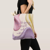 Tote bag in stylish abstract graphic (Dichtbij)