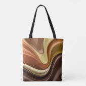 Tote bag in stylish abstract graphic (Achterkant)