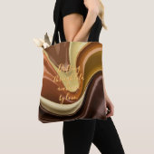 Tote bag in stylish abstract graphic (Dichtbij)