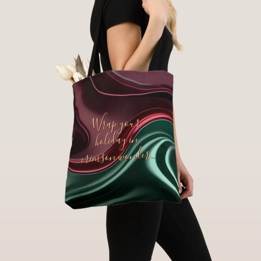 Tote bag in stylish abstract graphic (Dichtbij)