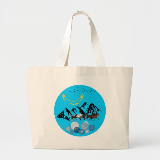 Tote Bag Kazakhstan (Voorkant)