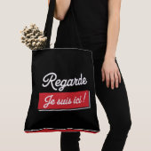 Tote Bag Kijk, ik ben hier! -2 (Dichtbij)