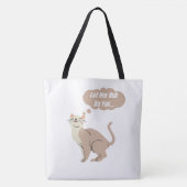 Tote Bag laat haar tegen je aan wrijven (Voorkant)