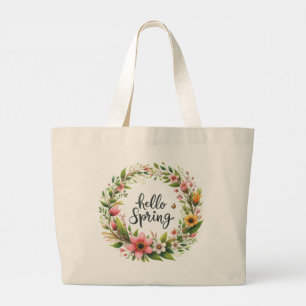 Tote Bag-Lentere Krans Tote Bag