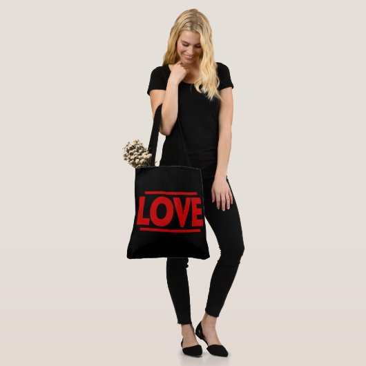 Tote Bag Love (Op model)