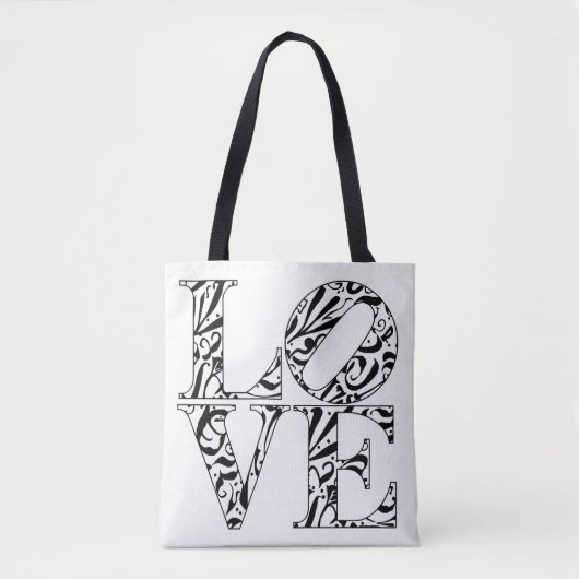 Tote bag-LOVE design Tote Bag (Voorkant)