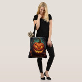 Tote Bag Mad Pumpkin (Op model)