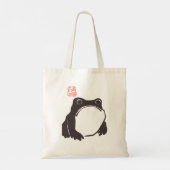 Tote Bag Matsumoto Hoji frog Japanese Art (Achterkant)