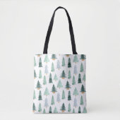 Tote Bag (Medium) - Christmas Pattern  (Voorkant)