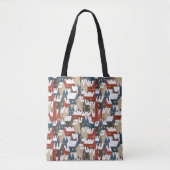 Tote Bag (Medium) - Christmas Pattern (Voorkant)