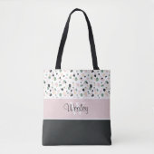 Tote Bag met Monogram (Voorkant)
