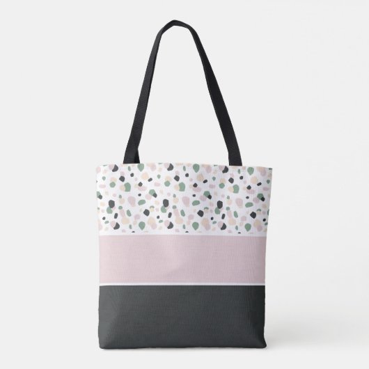 Tote Bag met Monogram (Achterkant)