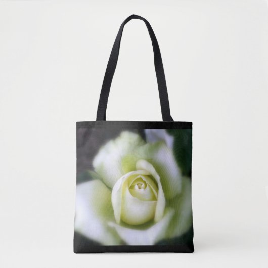 Tote Bag met zachte focus roos (Voorkant)