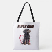 Tote Bag Never mind (Voorkant)