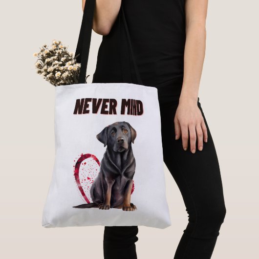 Tote Bag Never mind (Dichtbij)